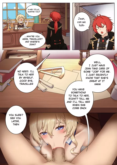 Jean x Traveler (1nilla') [Genshin Impact]