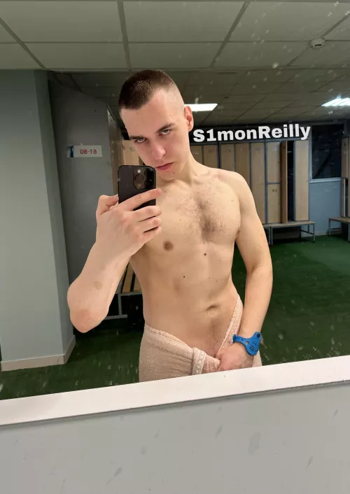 Locker room selfies are my favorite