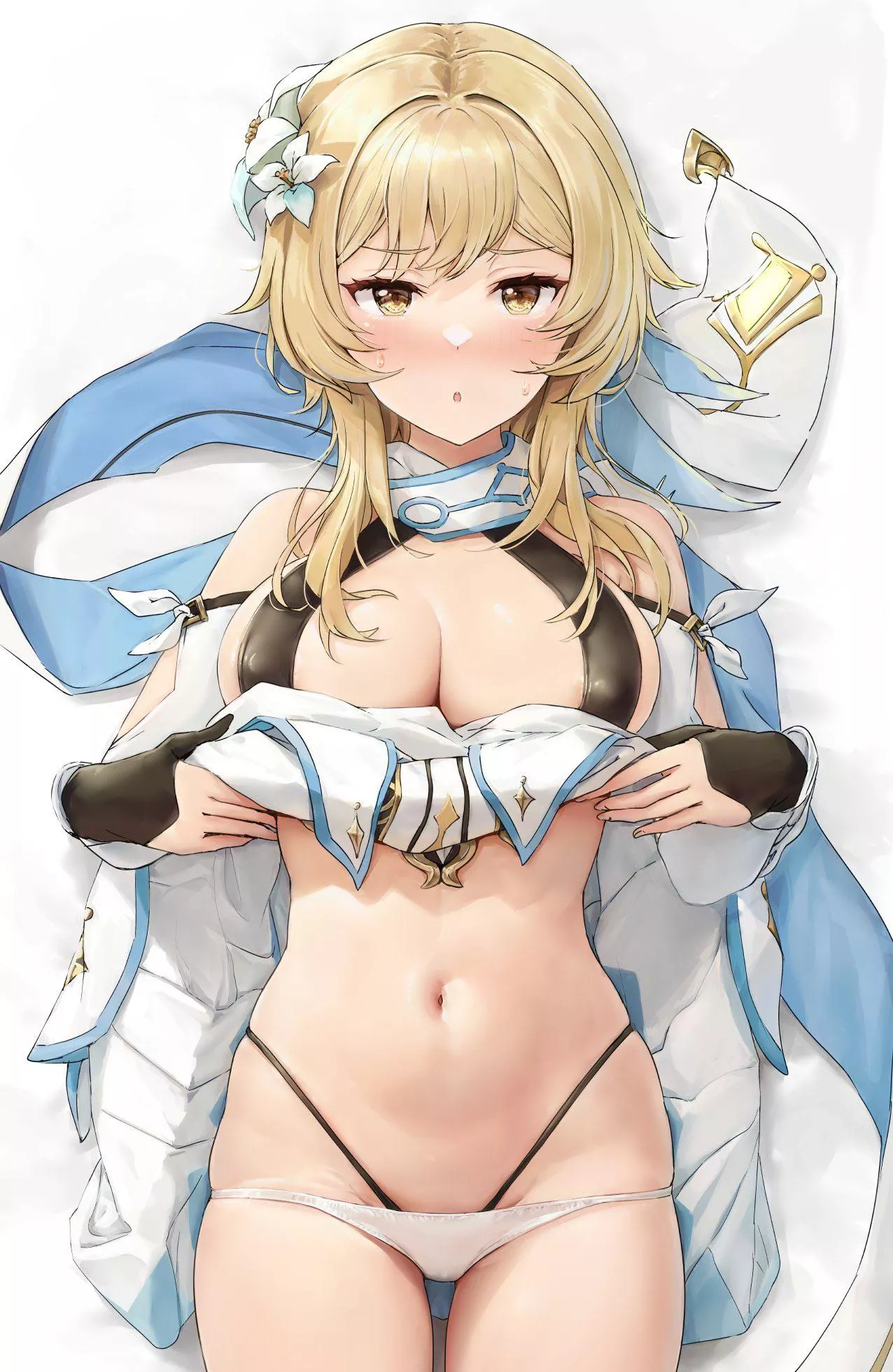 Lumine Revealing Her Heavenly Body