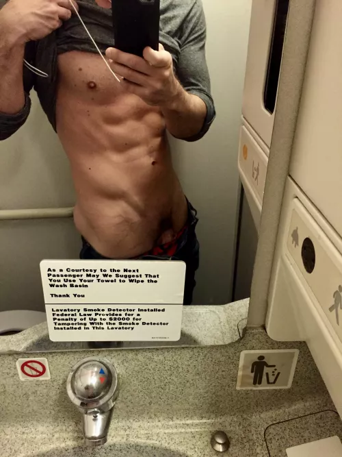 [m] mile high abs. Your bull is en route 🛩️