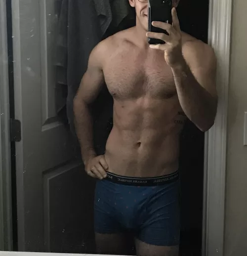 [M] Obligatory post workout shower selfie