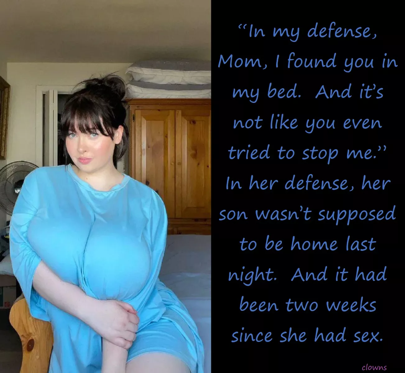 [M/S][tits] Denial comes before acceptance, right?