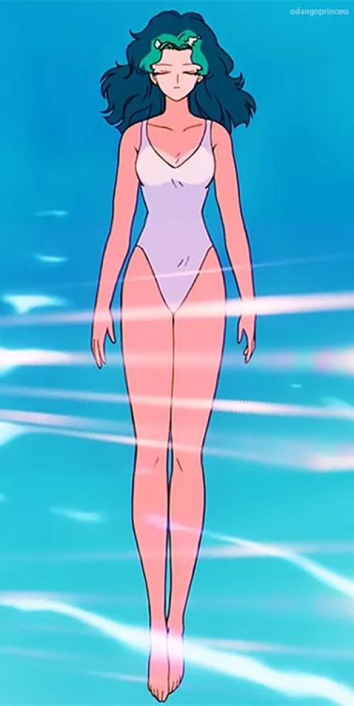 Neptune, Guardian of the sea, coming in with grace [Sailor Moon S]