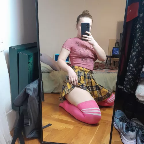 No panties, just saying...