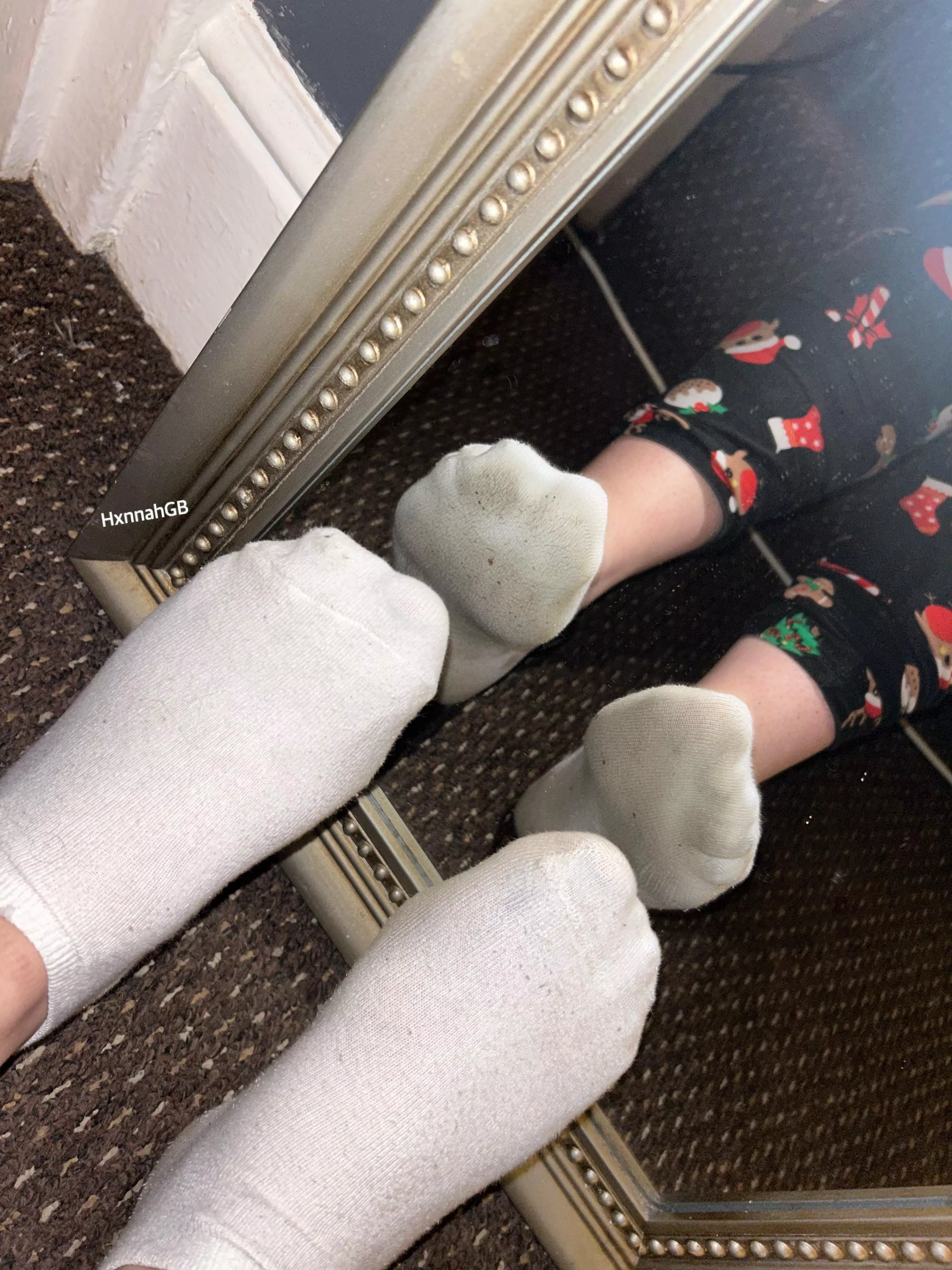 Only small imprints on these😉