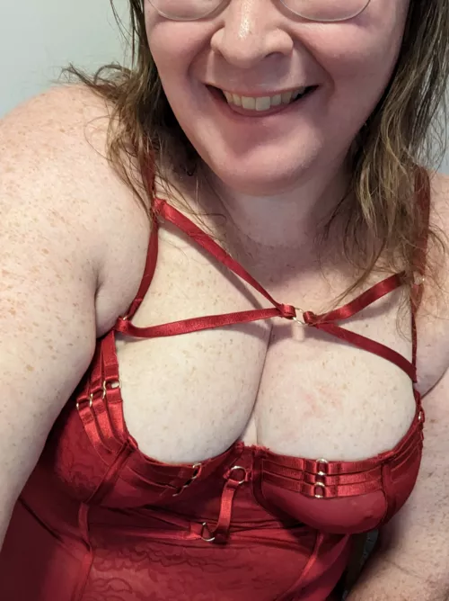 red suits me I think