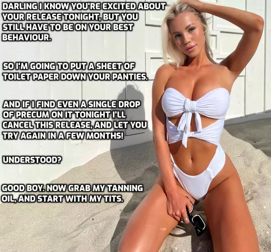 She knows how helpless you are.