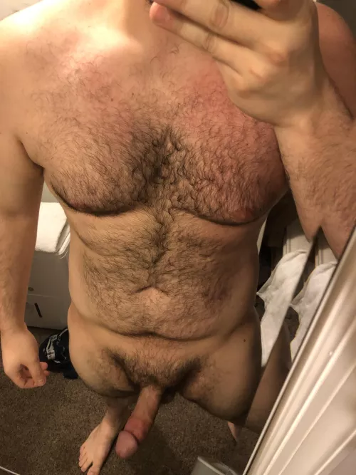 So tired but my hard dick is keeping me awake