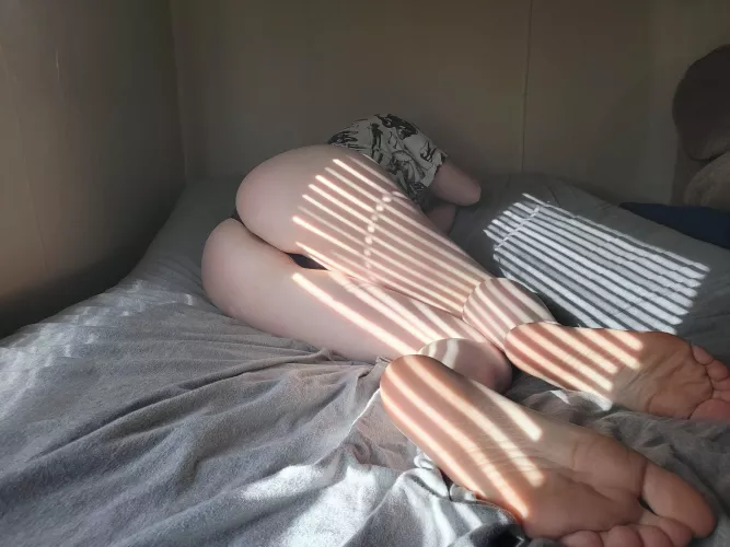 soles and ass are waiting (;