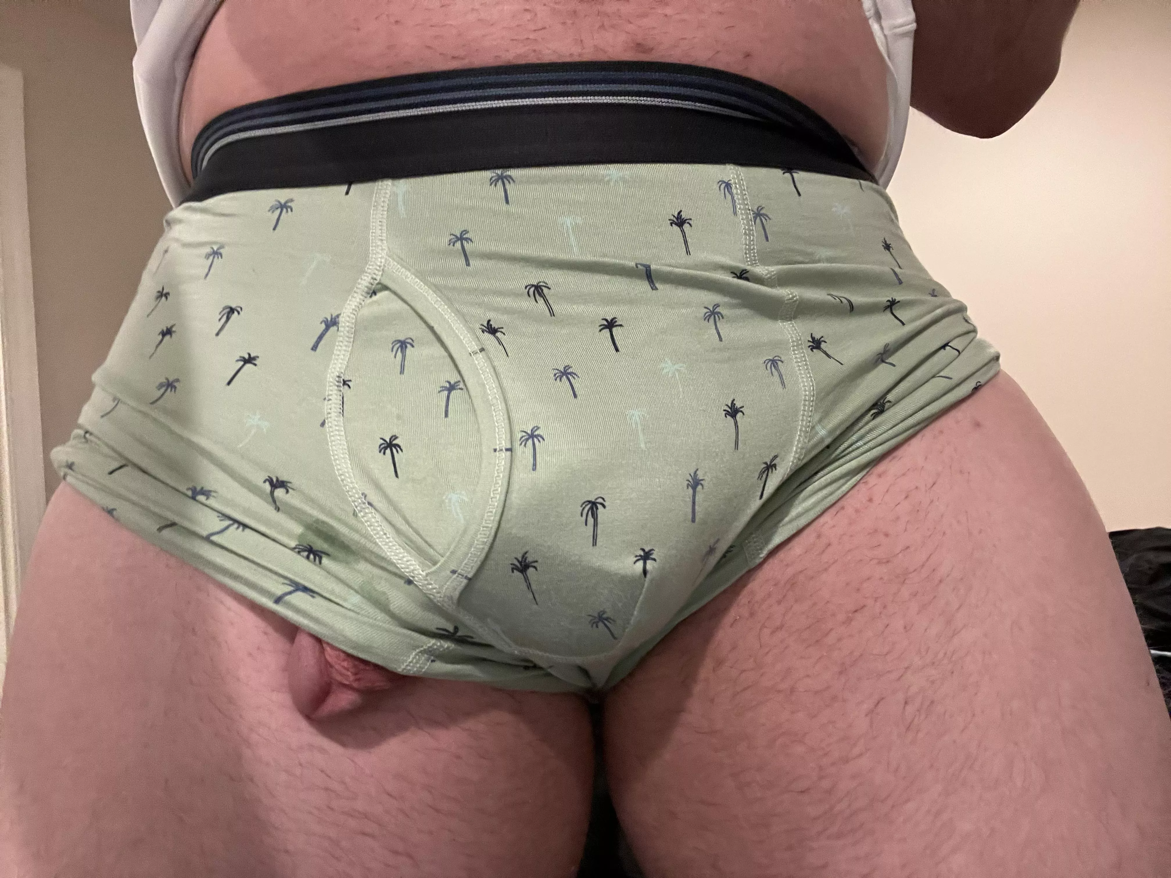 Sometimes he pops out