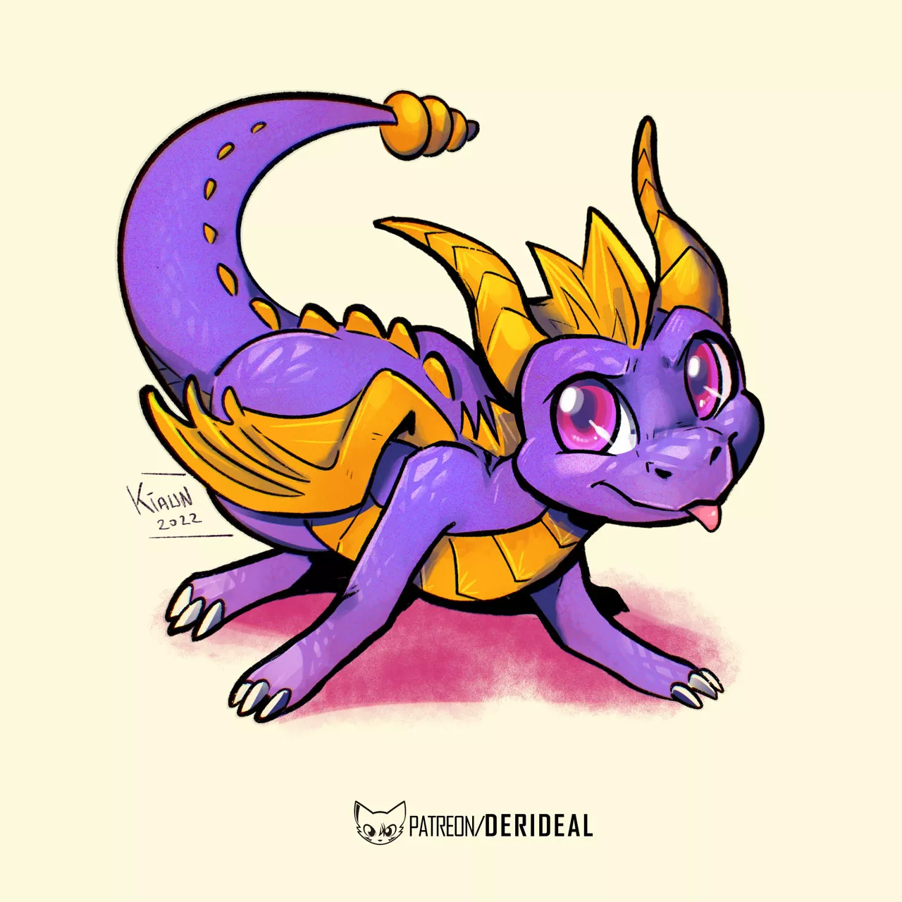 Spyro (art by me)