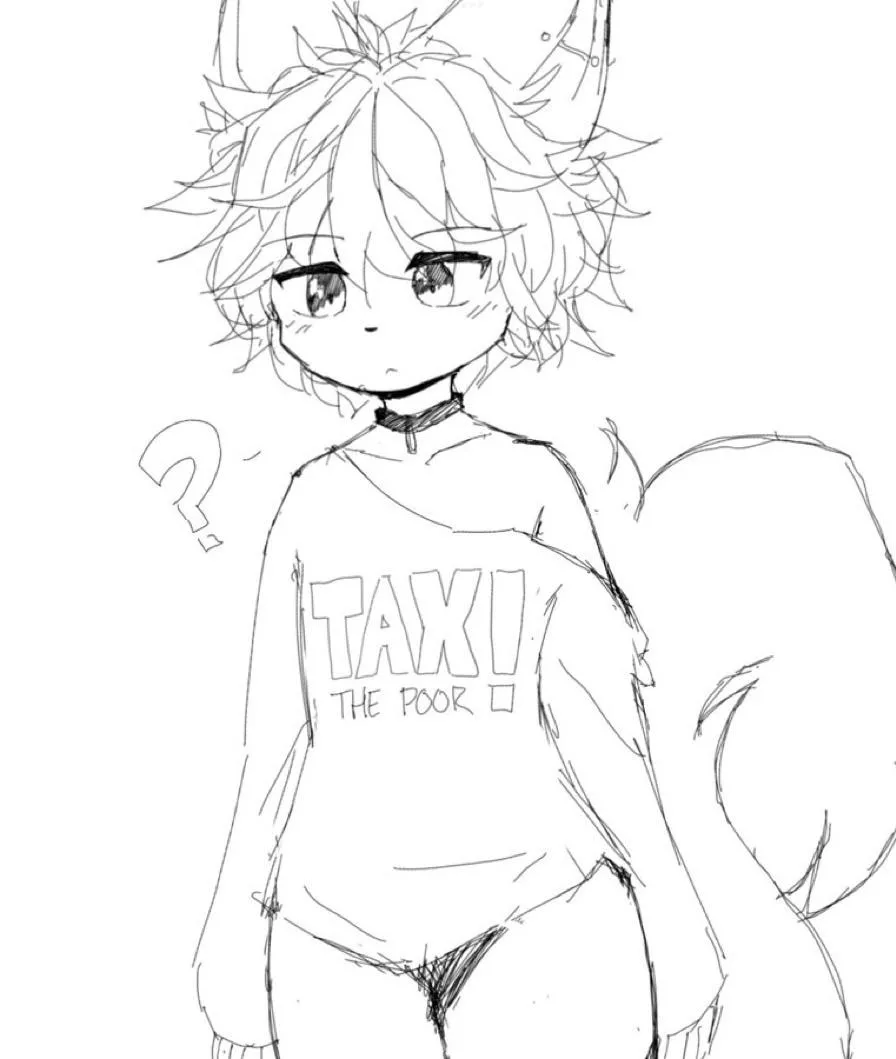 sweater weather (art by @Arki_parki on twitter)