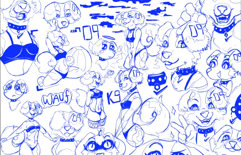 This is my oc K9, hope you guys like it 0: