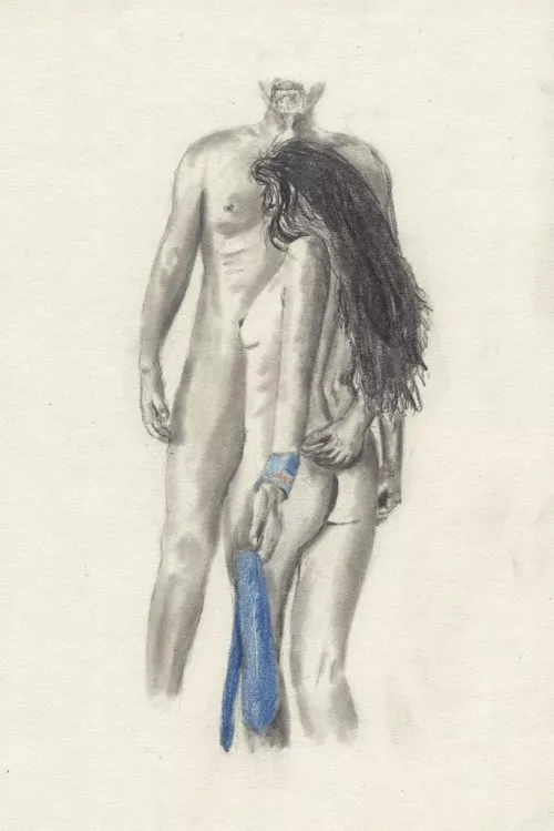 Tie me up: A collaborative art project with u/bluebyakko459