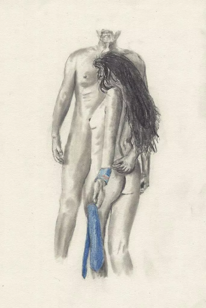 Tie me up: A collaborative art project with u/bluebyakko459