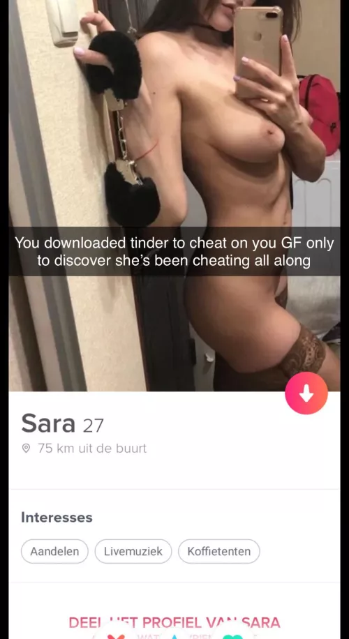 Tinder cheating backfired