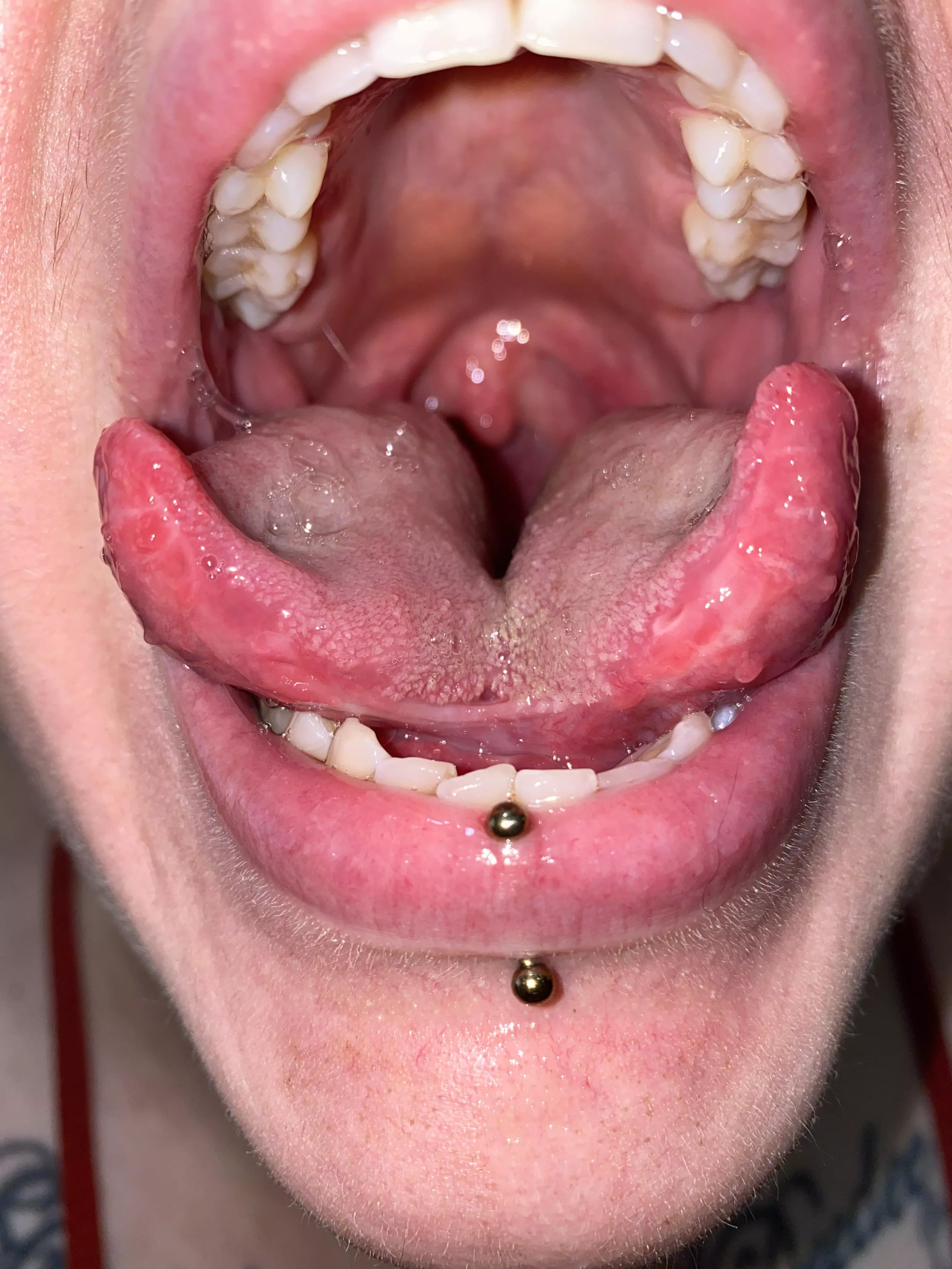 Two tongues are better than one😈