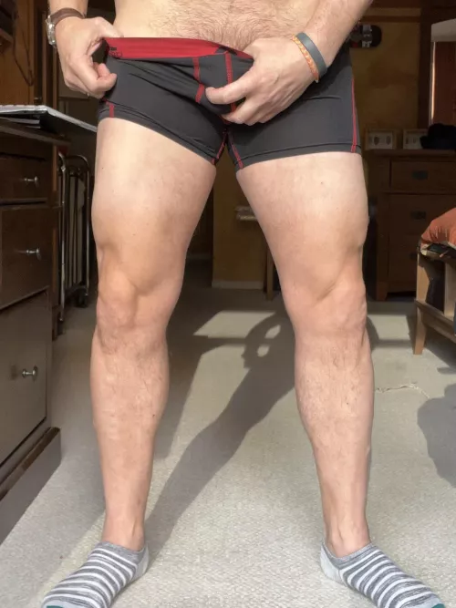 Wednesday is leg day
