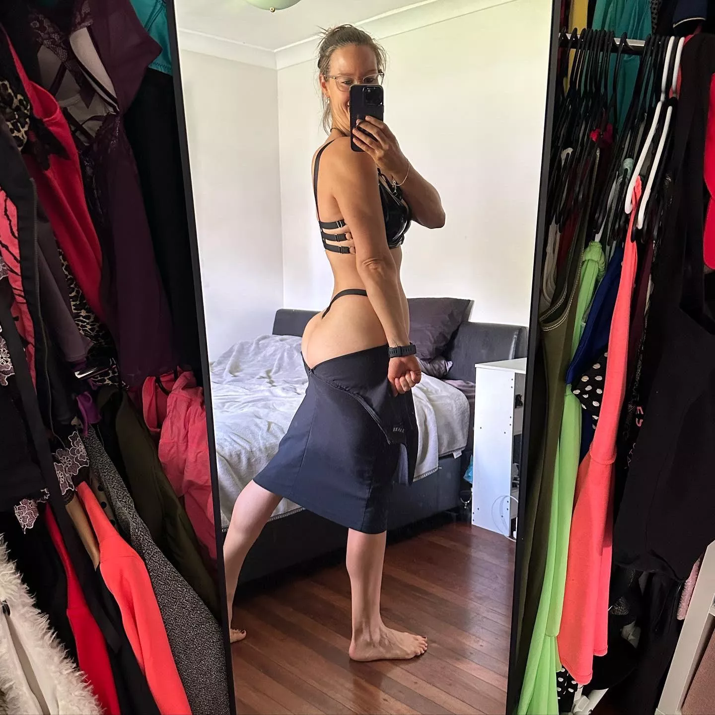 When the dress doesn’t fit over the booty anymore…