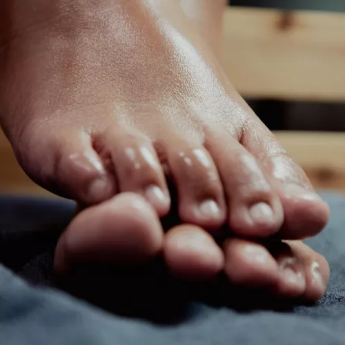 will you suck on my toes please?