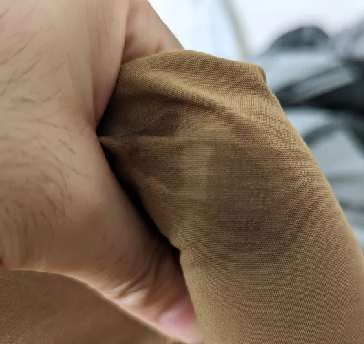 Woke up with a moist dick. Close up of my morning wood erection.