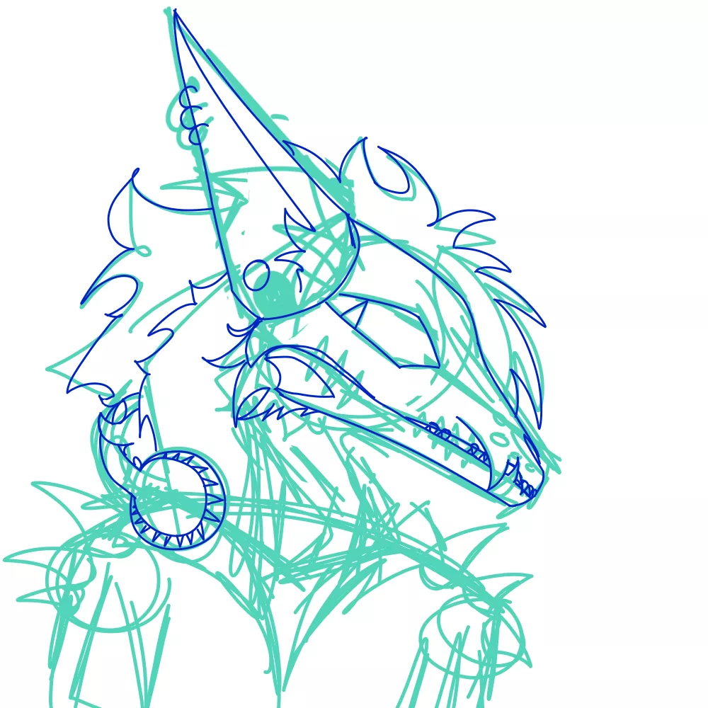 Working on a funky new punky/emo fursona- name ideas? constructive criticism always welcome!