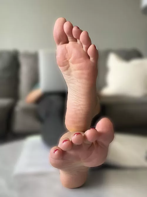 Would you get distracted if I worked at your office? I tend to move my feet a lot 😇