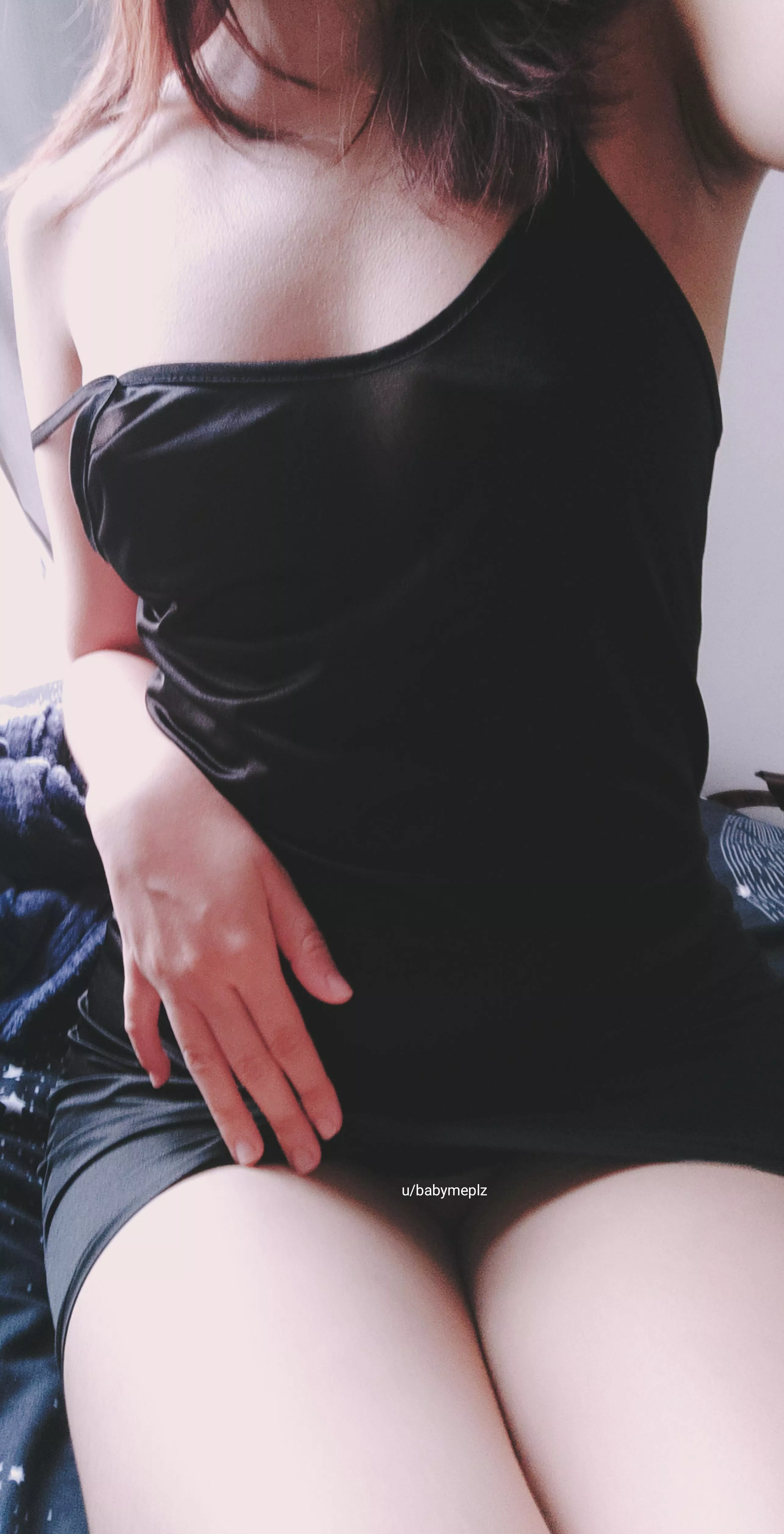 Would you like to be the one to take of[f] this little black dress?