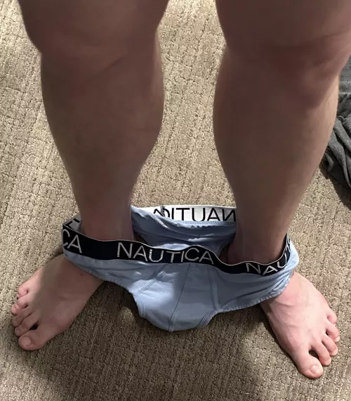 Would you stop at the briefs or…? 🦶