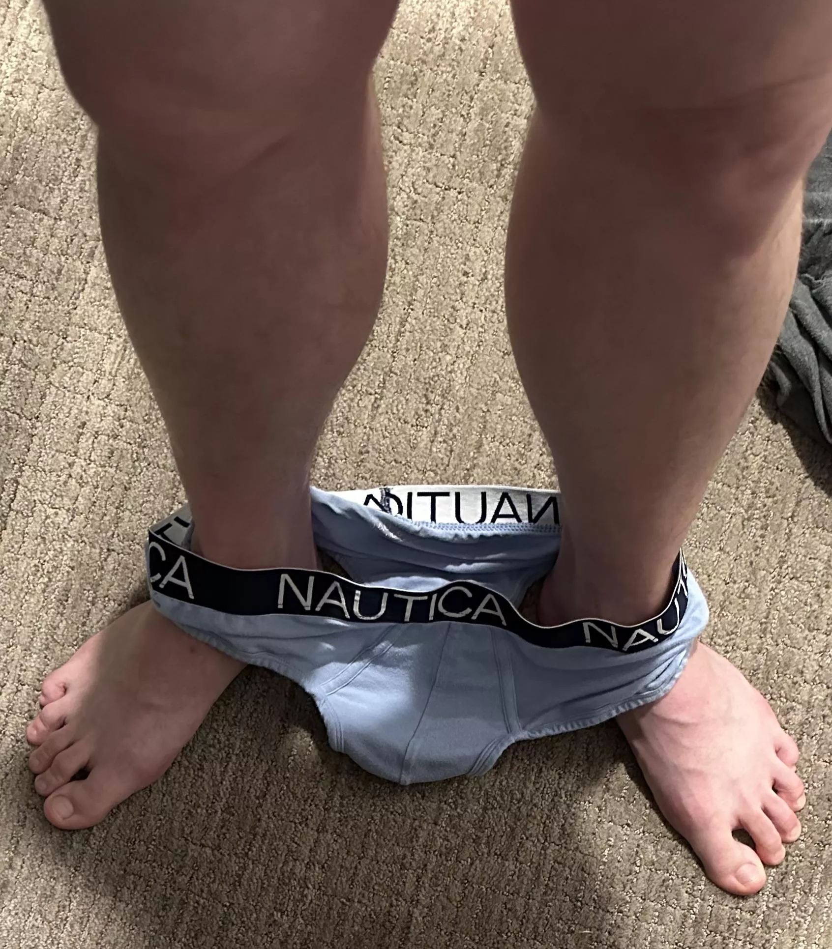 Would you stop at the briefs or…? 🦶