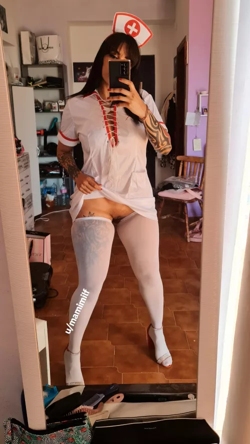 you a have a little fever papi, lay down with me papi