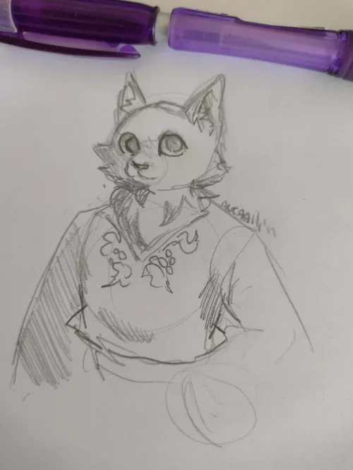 Alfalfa but as a cat 🐱 nya