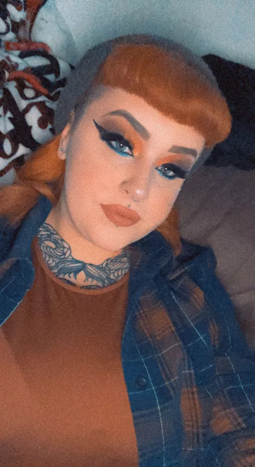 All matching💙🧡🤎