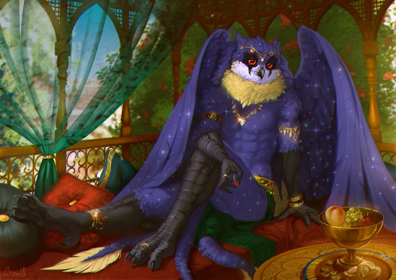 Angel by GronnUlv (commission)