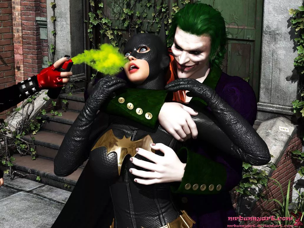 Batgirl in trouble …