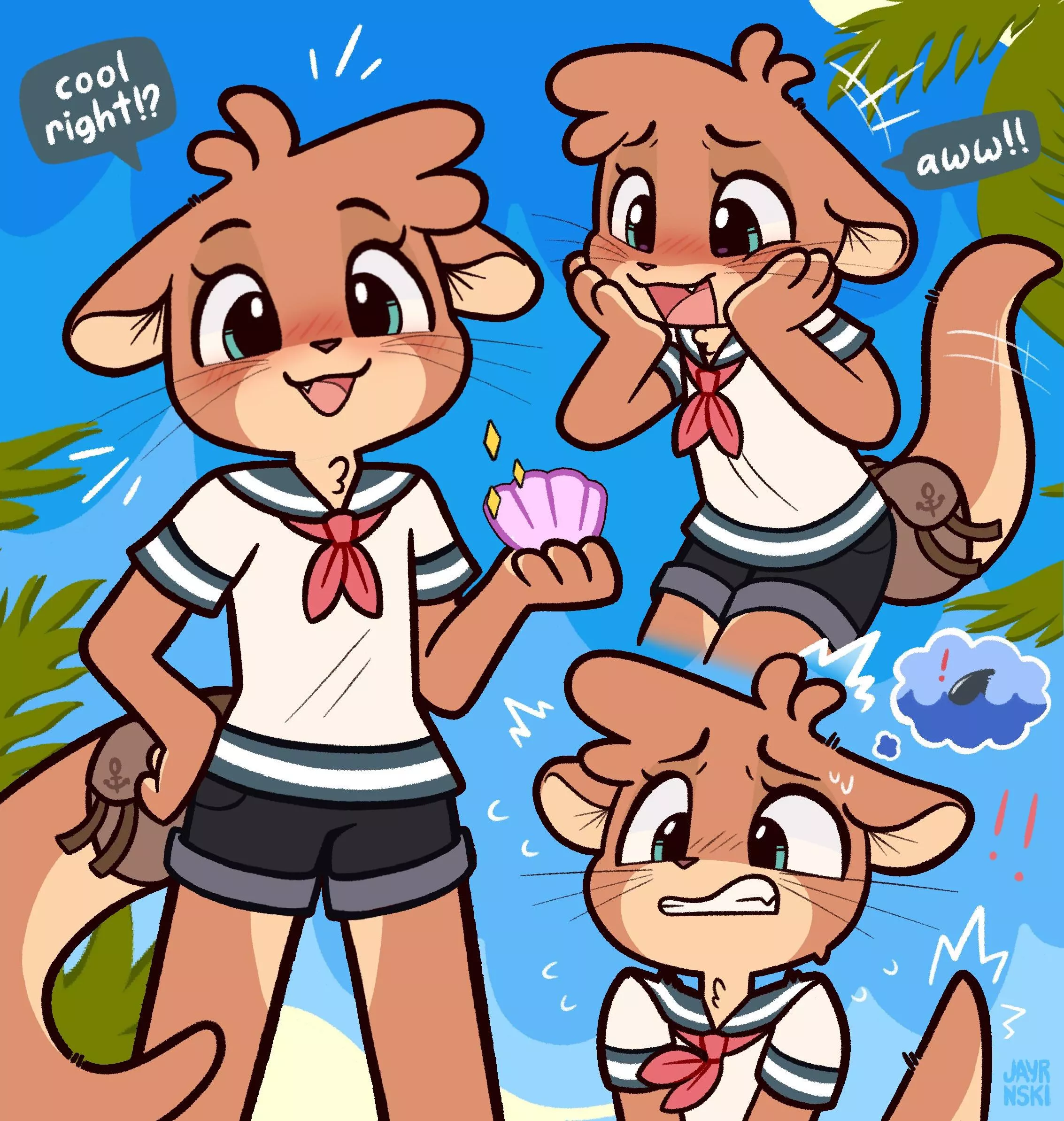 befriend an otter? 🦦🐚✨ (@jayrnski)