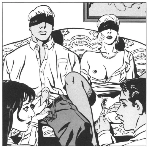 Blindfolded and Teased