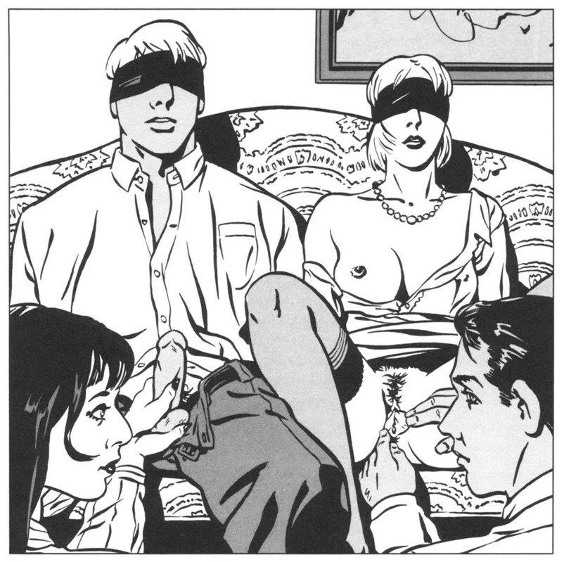 Blindfolded and Teased