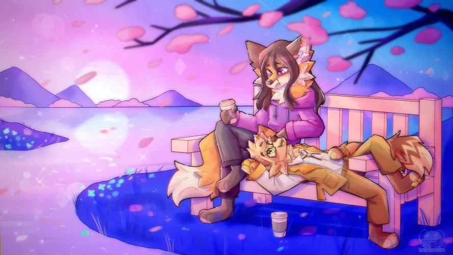 Boop the tanuki ~ cm for Tamadra, art by me @maiathoustra