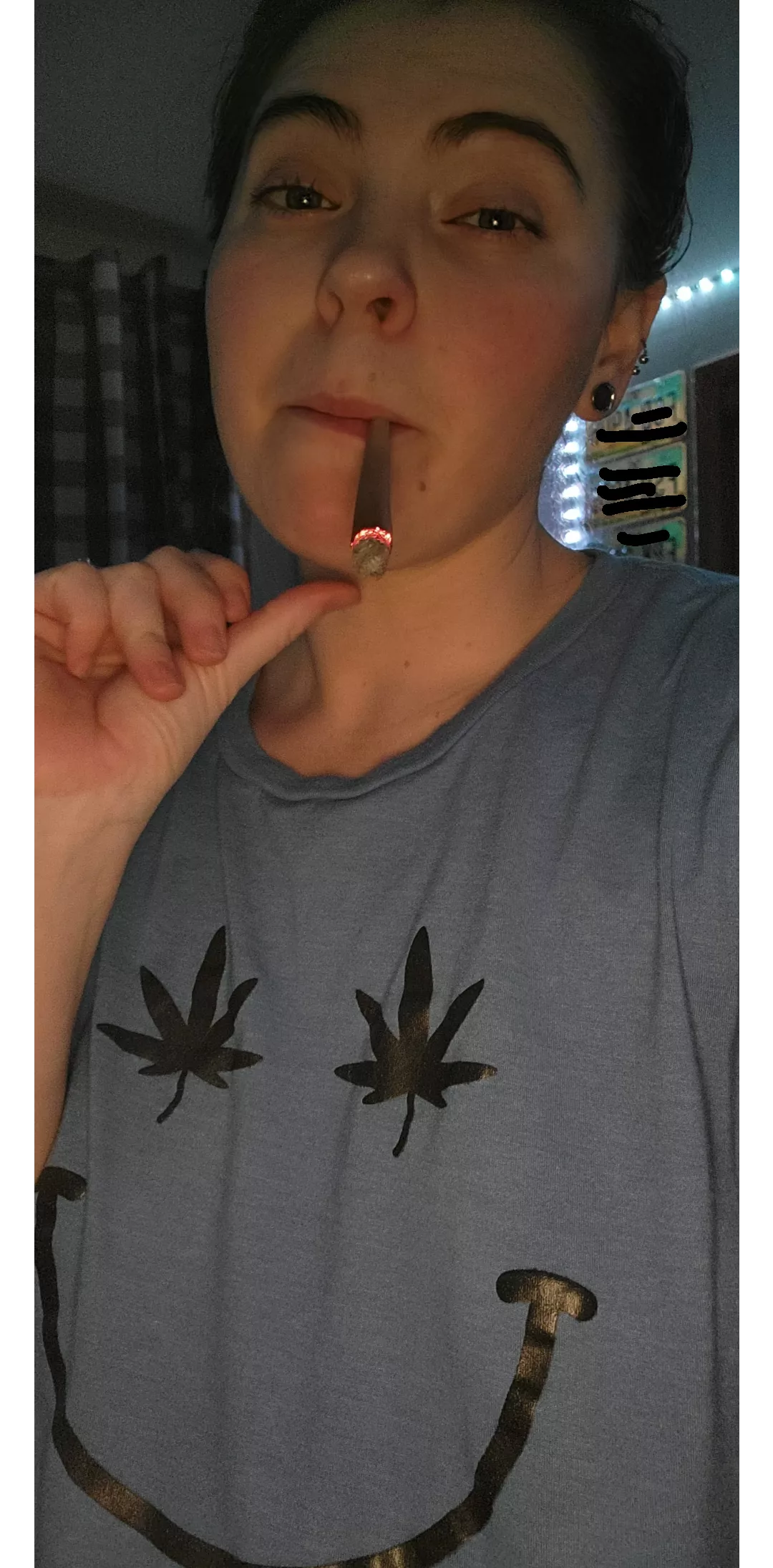 call me puff the magic Peach 🍑 😅