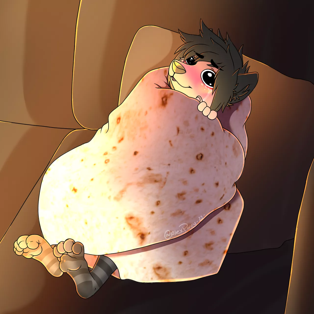 Cold Burrito [made by me :3]