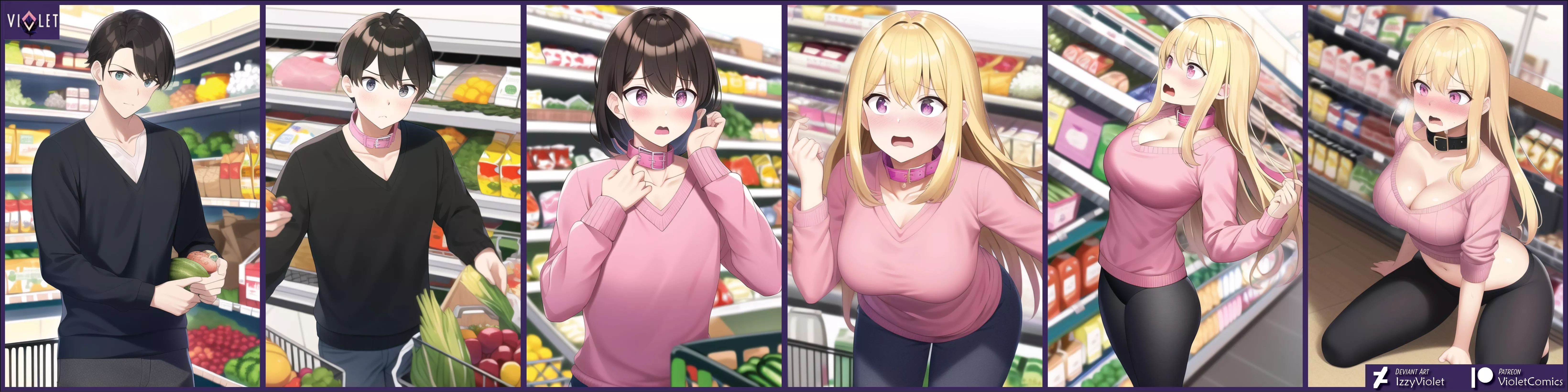 Collared at the Grocery Store - TG Transformation