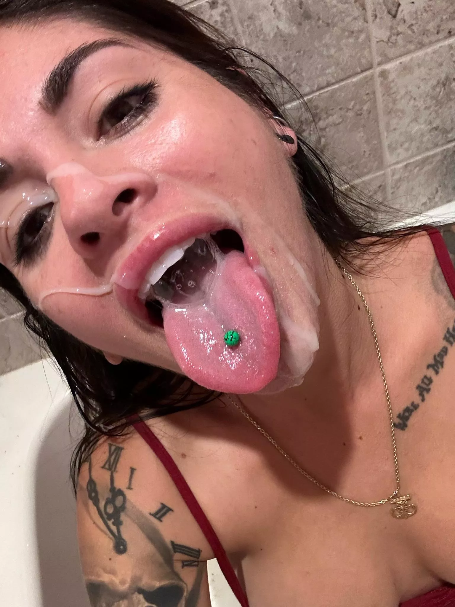 Cum bubbles