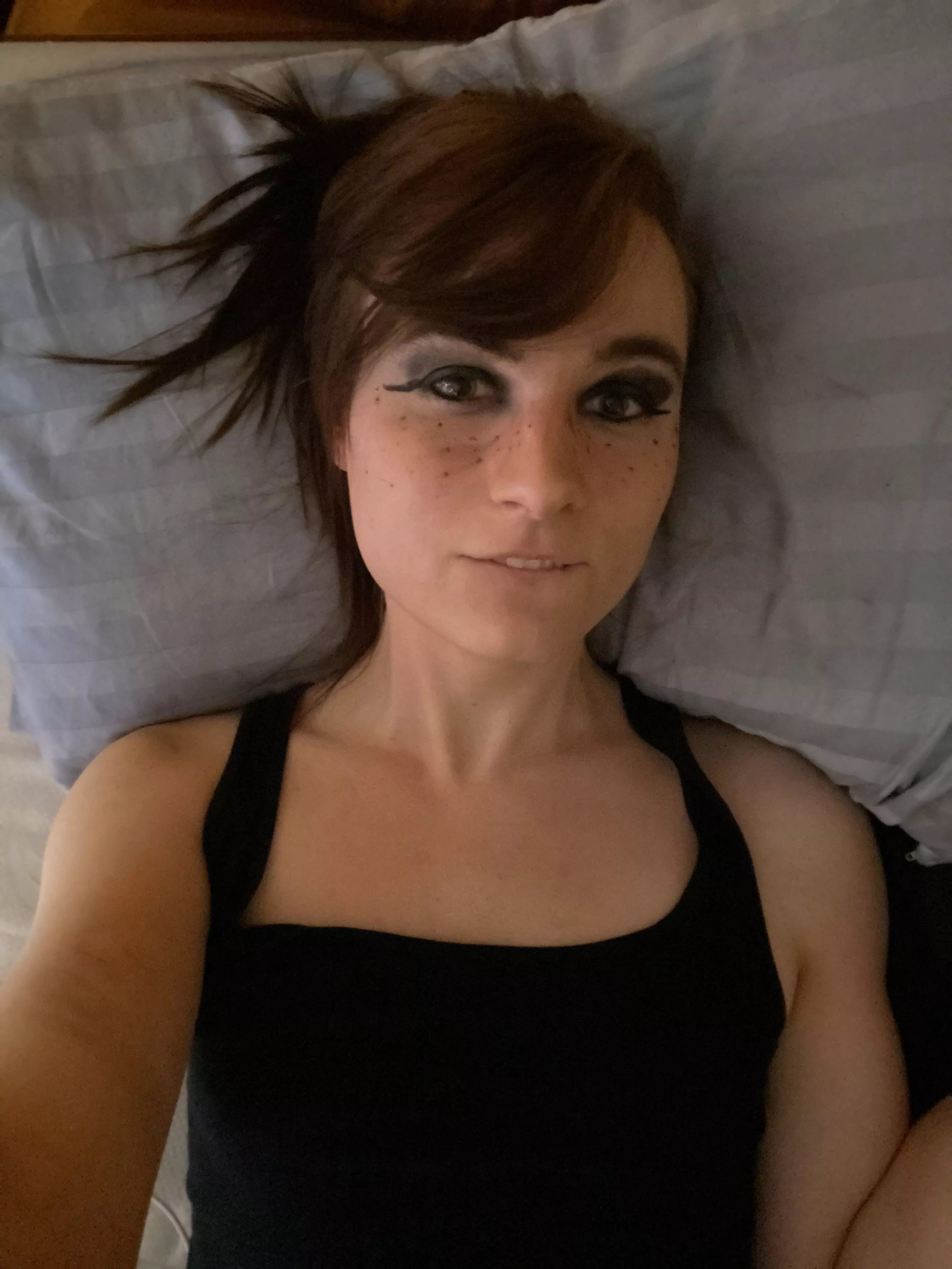 Do I look girly with makeup on?