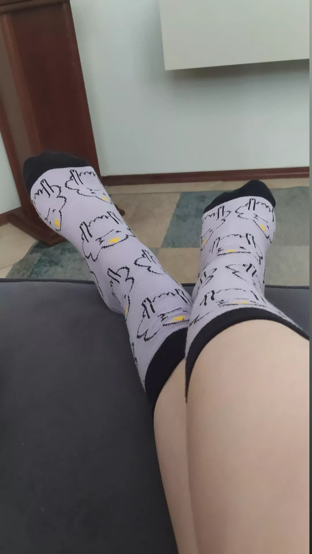 Do you like my Adventure time socks?