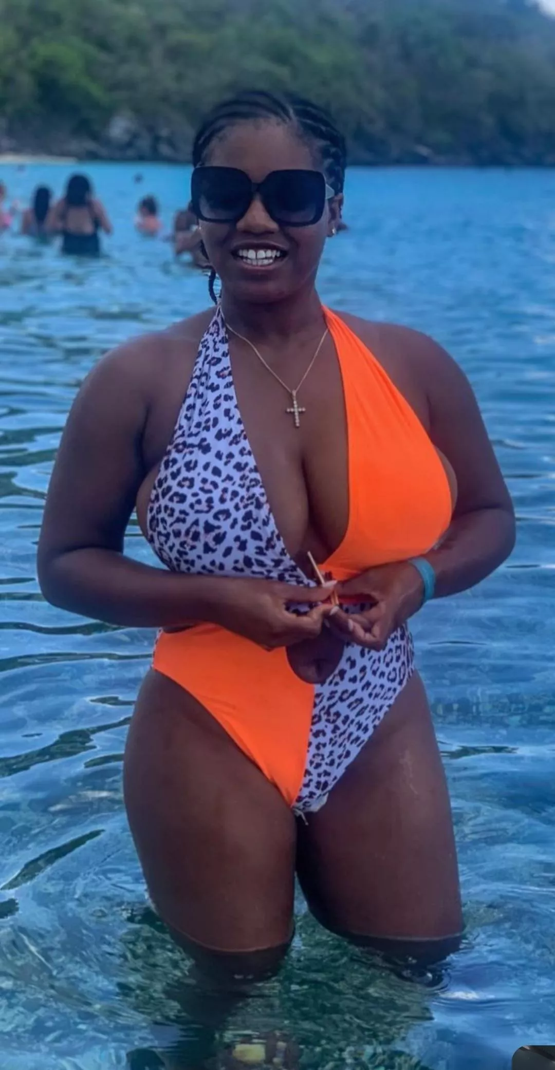 Does this count because of her cross necklace? (NOT an OC post)