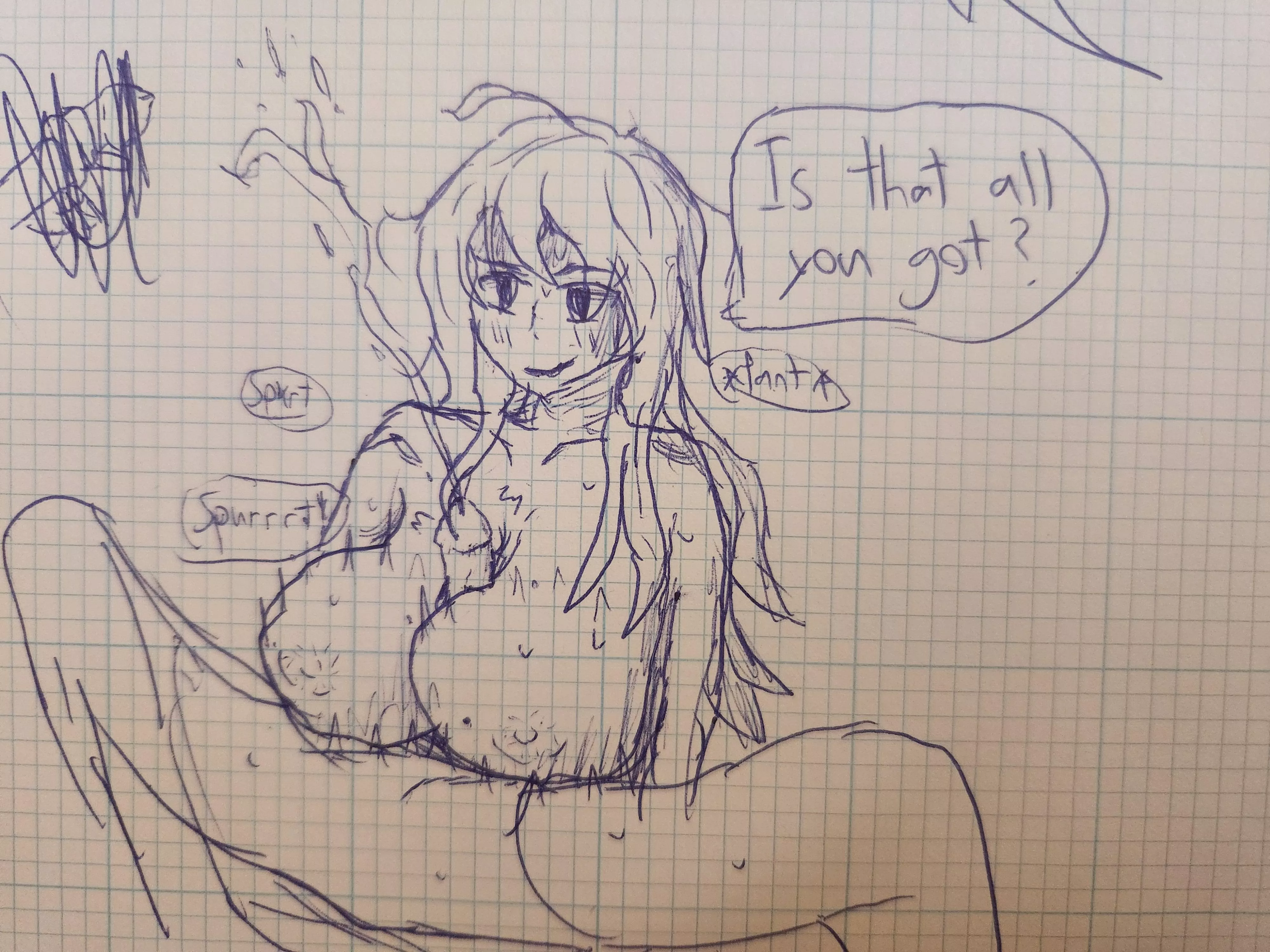 Doodling Paizuri Secretly at Work