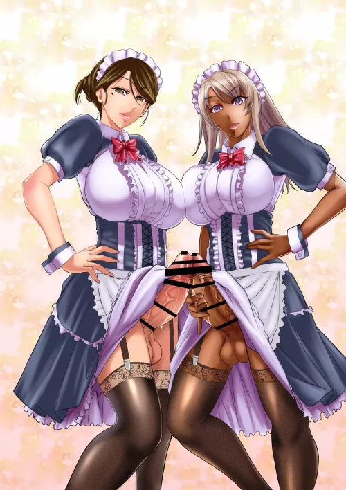 Futa maids by Kikuichi Monji