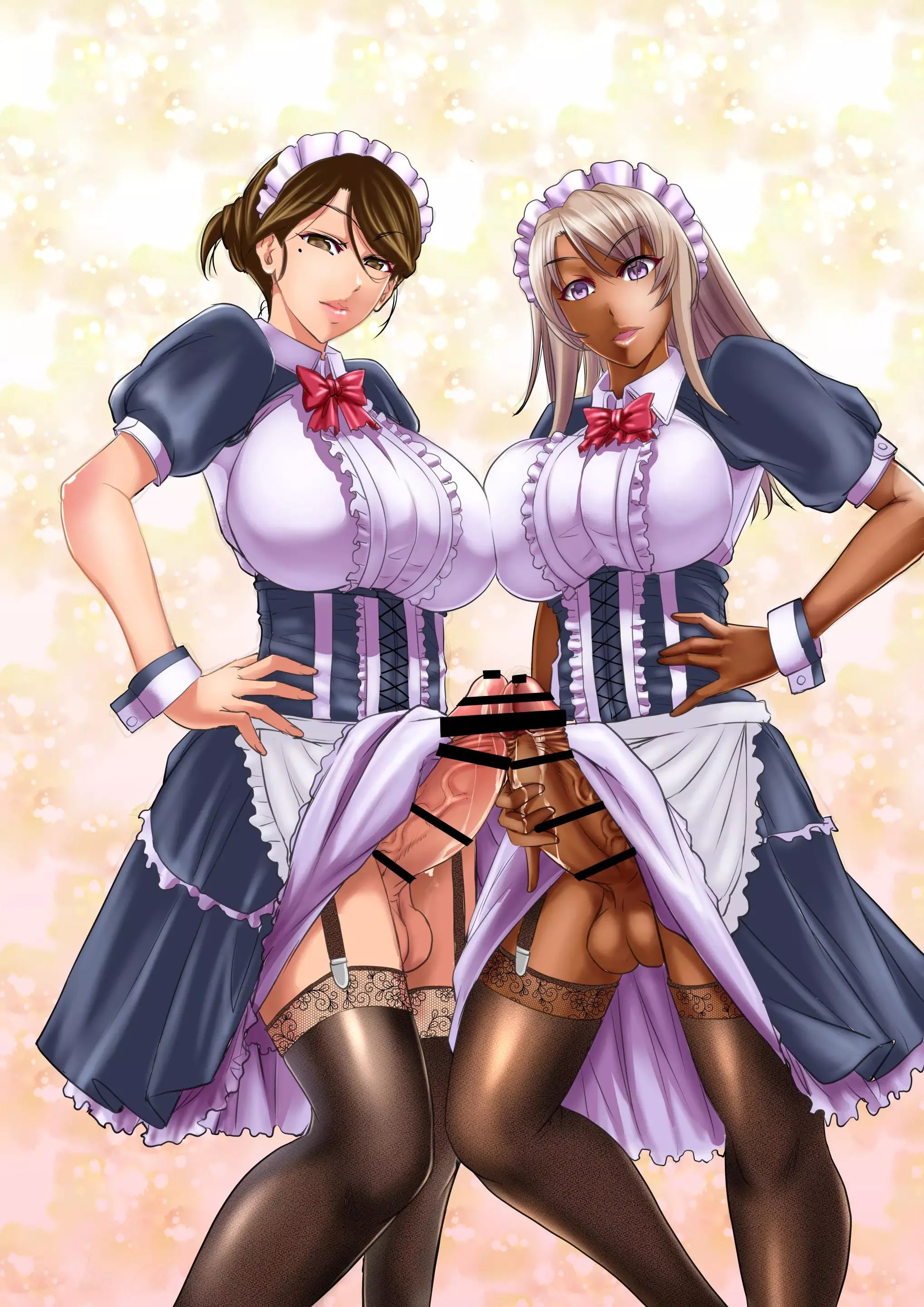Futa maids by Kikuichi Monji