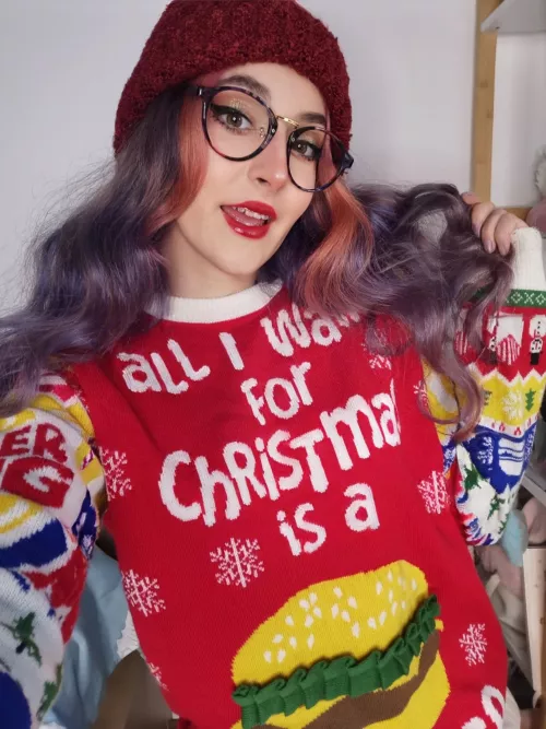 glasses, braces and red lipstick. is this a good combo for you?
